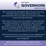 Nation’s Governors Congratulate President-Elect Trump